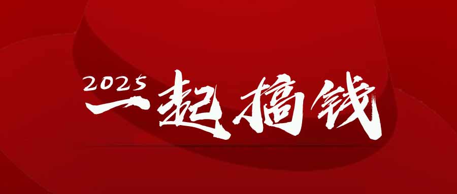 2025年，请“不择手段”去搞钱!-萤火网创