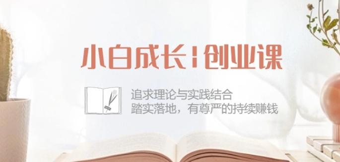 小白成长创业课：追求理论与实践结合，踏实落地，有尊严的持续赚钱-42节-萤火网创