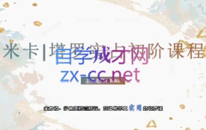 米卡·实占塔罗初阶课-萤火网创