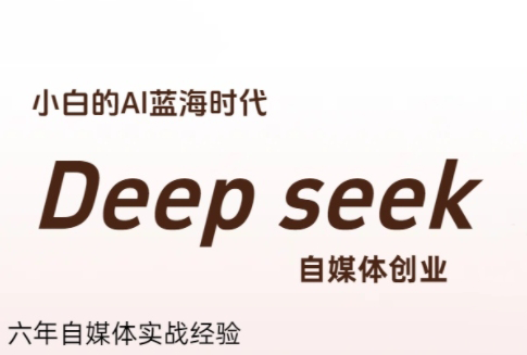 冰冰老师·普通人如何利用Deepseek创业-萤火网创