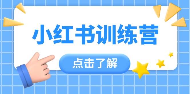 小红书训练营，助小白入门，掌握技巧变达人，课程实操又全面(12节课)-萤火网创