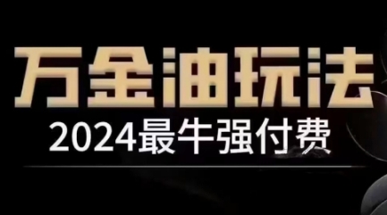 2024最牛强付费，万金油强付费玩法，干货满满，全程实操起飞(更新25年04月)-萤火网创
