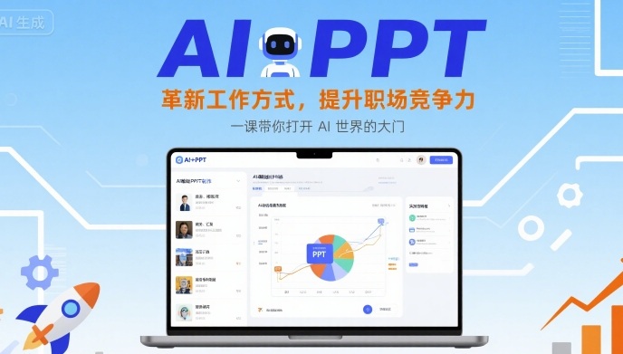 AI+PPT：革新工作方式，提升职场竞争力，一课带你打开 AI 世界的大门-萤火网创