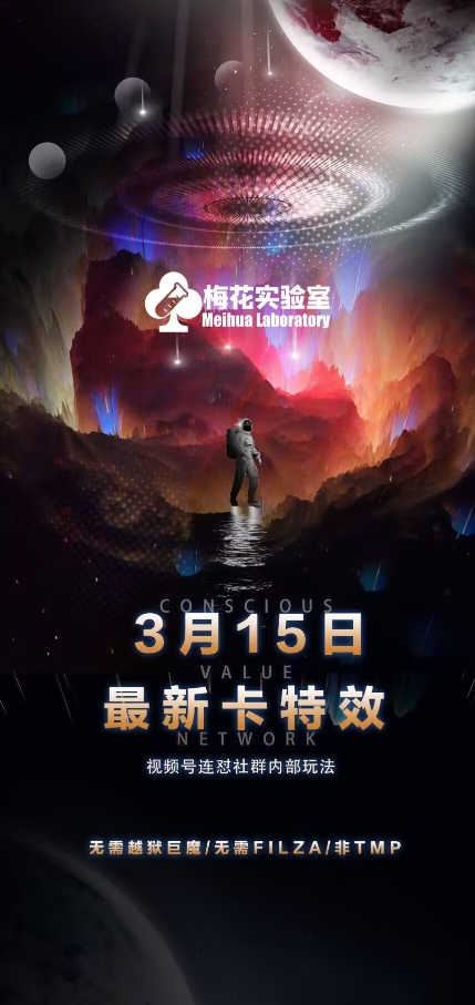 梅花实验室视频号连怼玩法-3月15日最新卡特效技术(无需越狱、巨魔、tmp)-萤火网创