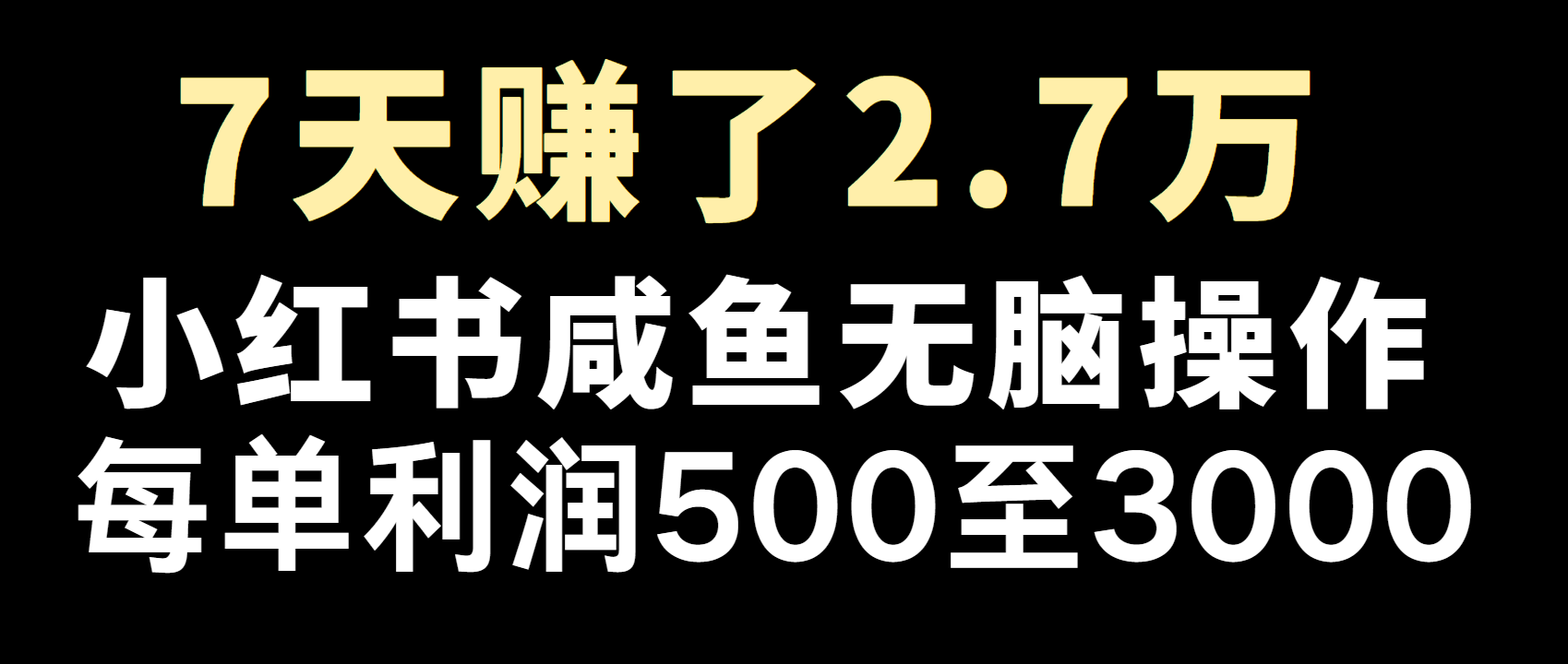 全网首发，7天赚了2.6万，2025利润超级高！-萤火网创