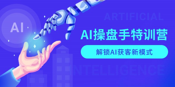 AI-操盘手特训营，解锁AI获客新模式，全面掌握AI商业应用与提示词技巧-萤火网创