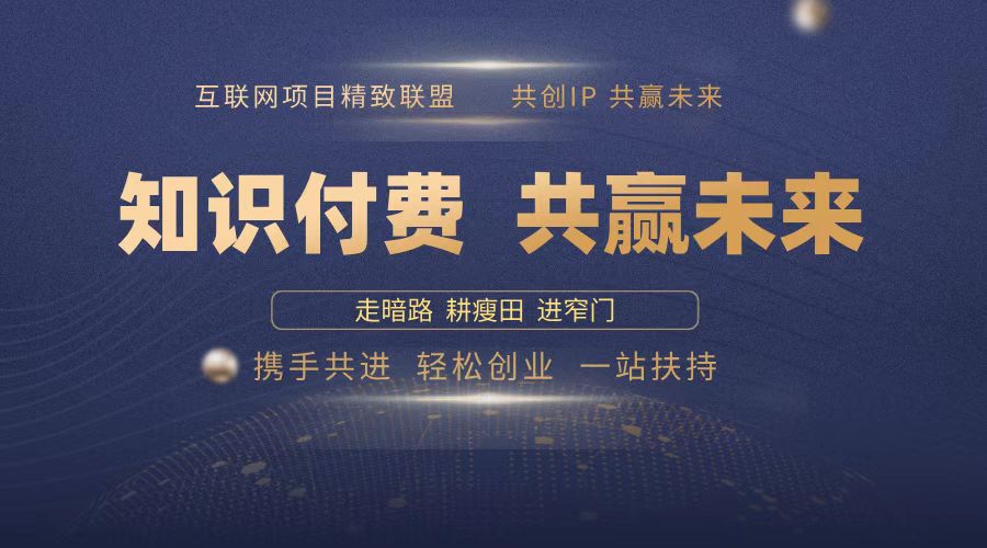 2025年 如何通过 “知识付费” 卖项目月入十万、年入百万，布局2025与…-萤火网创