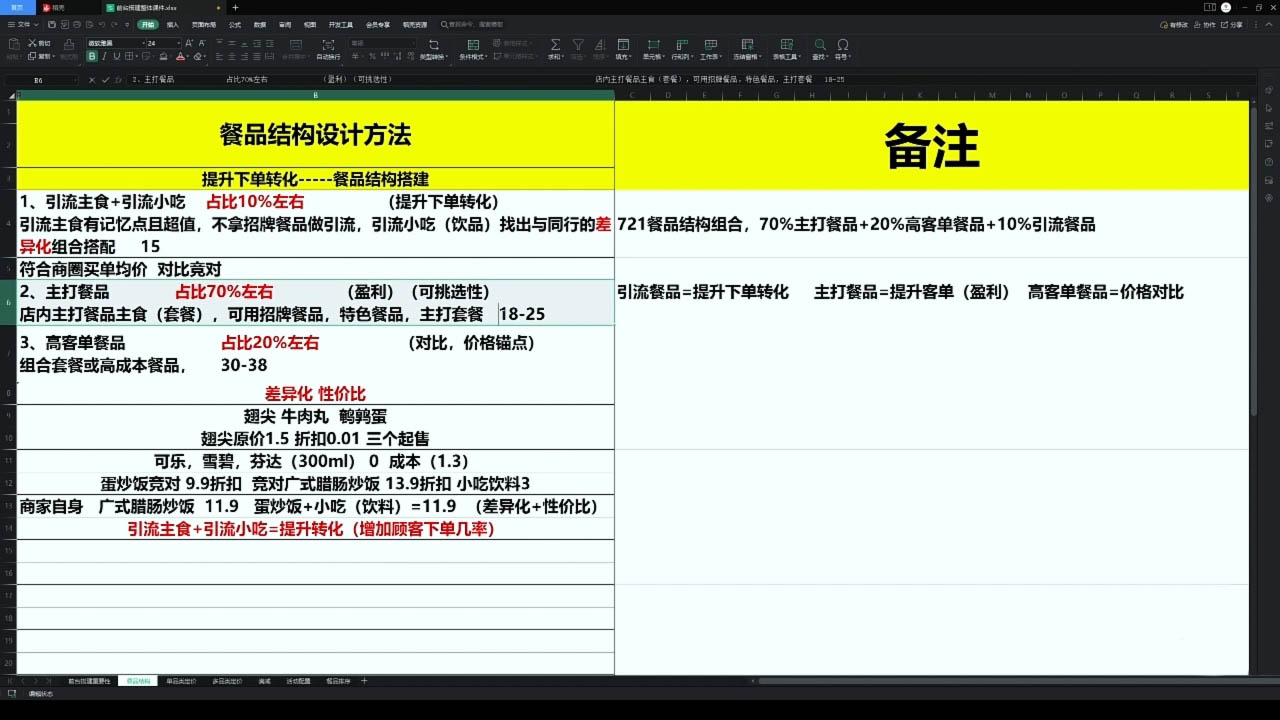 老黄·外卖运营高阶课-萤火网创