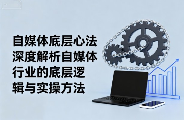 自媒体底层心法，深度解析自媒体行业的底层逻辑与实操方法-萤火网创