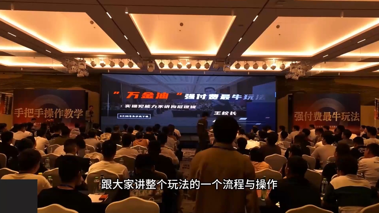 王校长·万金油强付费玩法(线上+线下)-萤火网创