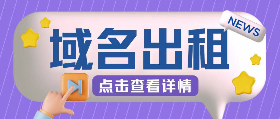 冷门项目，域名出租玩法，简单粗暴适合小白【揭秘】-萤火网创