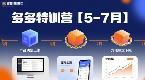 多多特训营【5-7月】产品决定上限，方法决定下限，各种玩法技巧落地实操-萤火网创