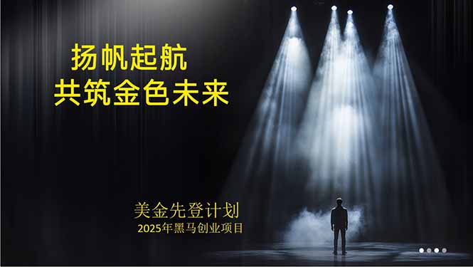 美金对冲创业项目，日收益1000-3000，小众暴力项目稳定运行8年-萤火网创