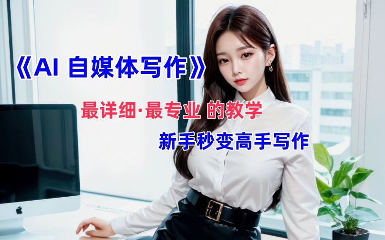 AI自媒体文章创作全网最详细教程，新手秒变写作高手，多方位发展-萤火网创
