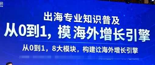 出海专业知识普及，从0到1，8大模块构建你的海外增长引擎-萤火网创