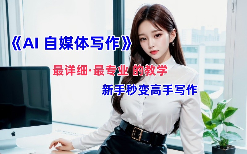 全网最全最细最专业的“AI自媒体写作”教学，新手小白秒变写作高手！-萤火网创